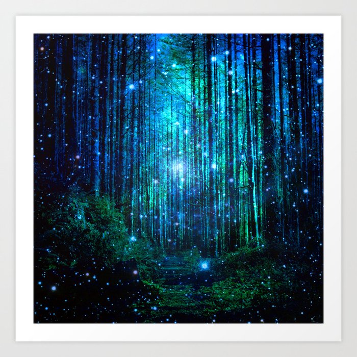 magical path Kunstdrucke magical path Kunstdrucke