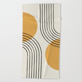 Sun Arch Double - Gold Beach Towel