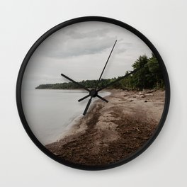 beach in the morning Wall Clock