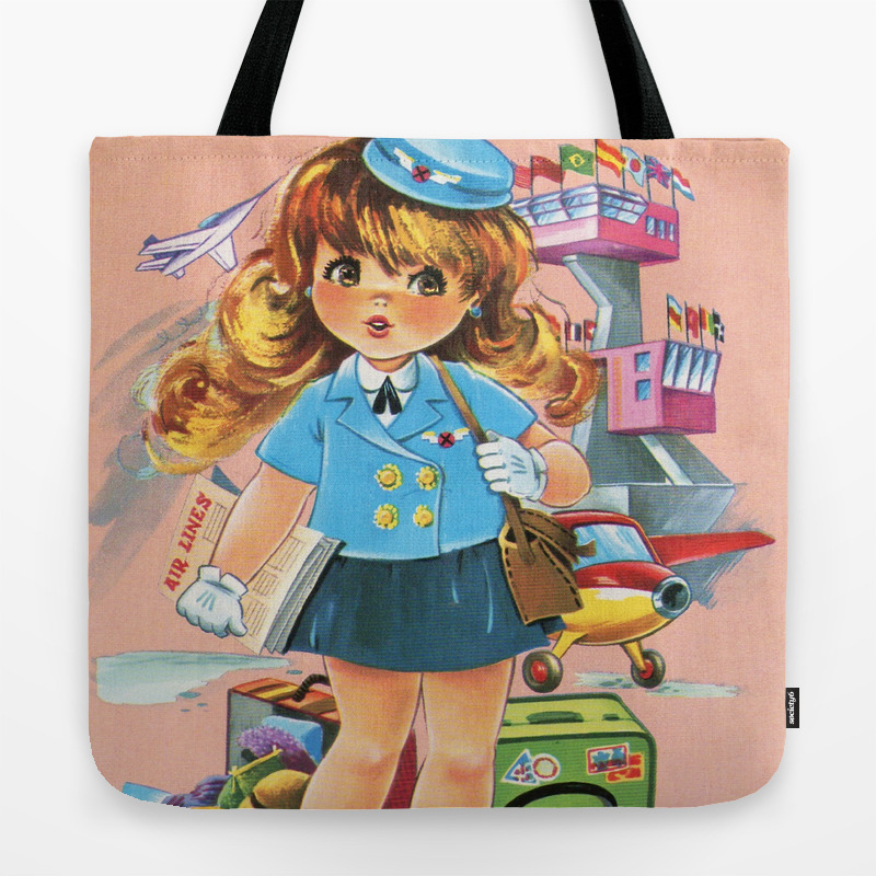flight attendant tote