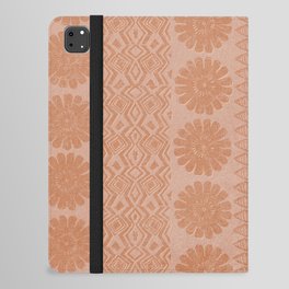 Vintaged hawaiian print coral pattern iPad Folio Case