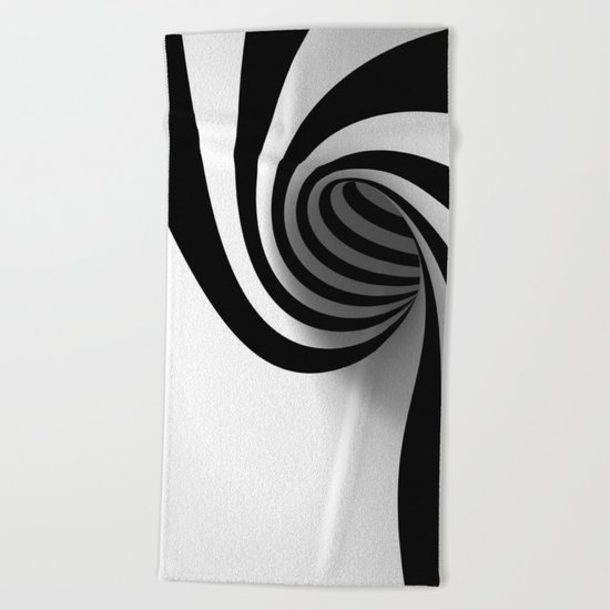 Spiral Beach Towel