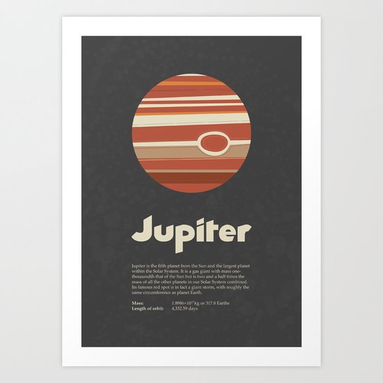Jupiter Art Print