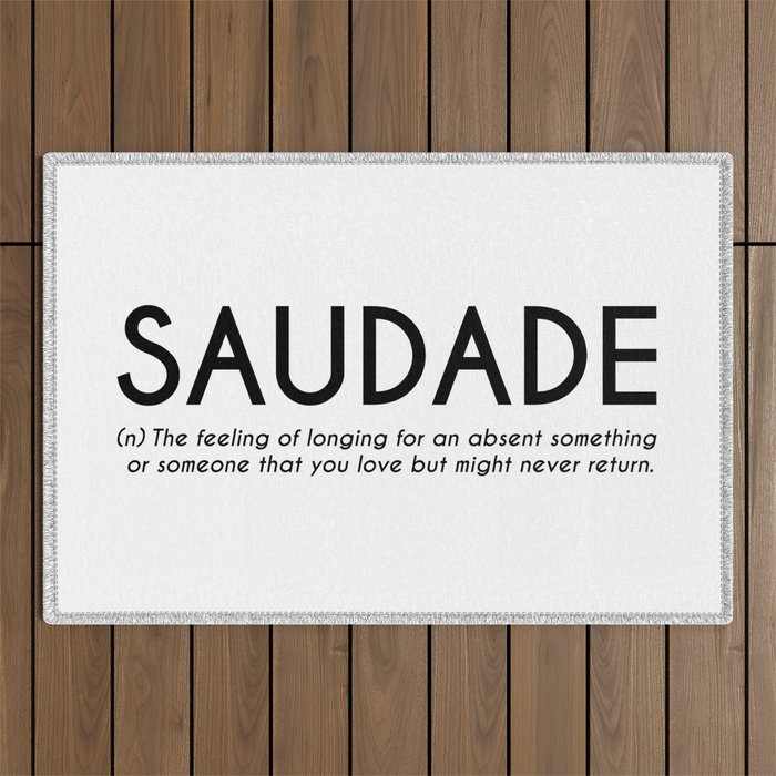 Saudade Definition | Art Board Print
