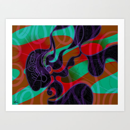 Spread Art Print