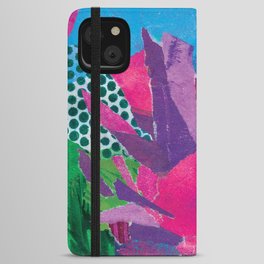 The scent of Milk thistle iPhone Wallet Case