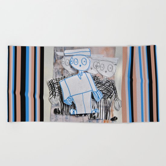 PEOPLE iN SUiTS Beach Towel
