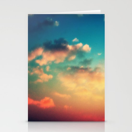 My Head is stuck in the Clouds Stationery Cards
