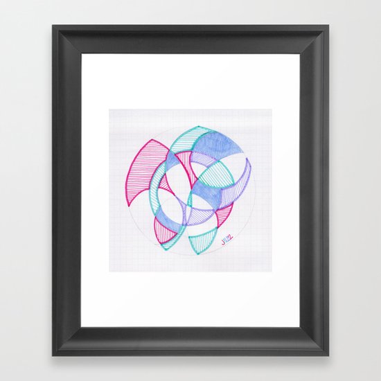 Cirque-Cle #5 Framed Art Print