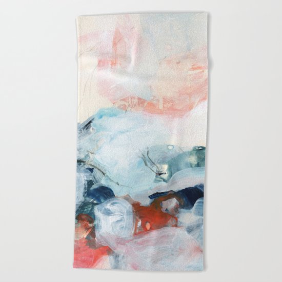 abstract painting III Beach Towel