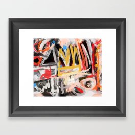 The king was there Framed Art Print