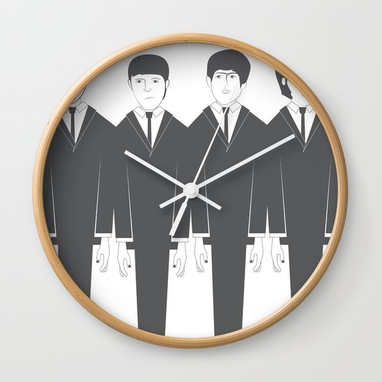 The Fab Four Wall Clock
