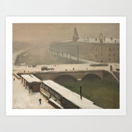 Albert Marquet - Winter by the Seine Art Print