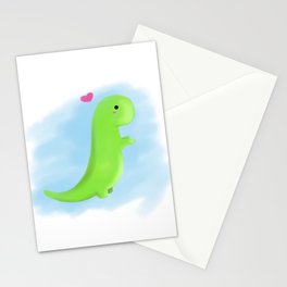 Dino love Stationery Cards