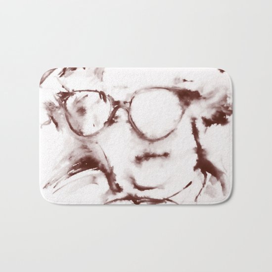 The Visionary Sepia Bath Mat