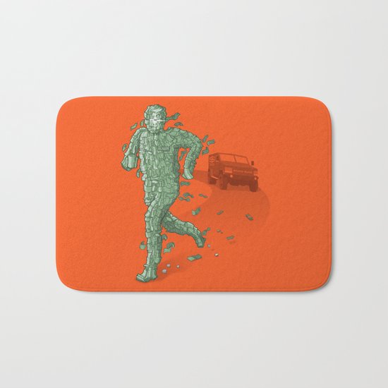 The Six Million Dollar Man Bath Mat