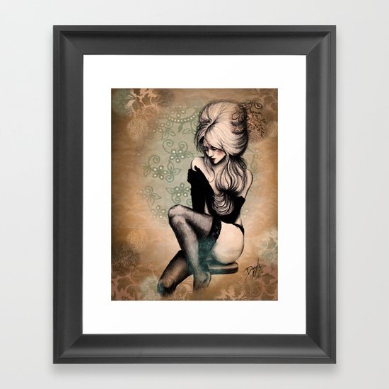 Haute Mess Series Framed Art Print