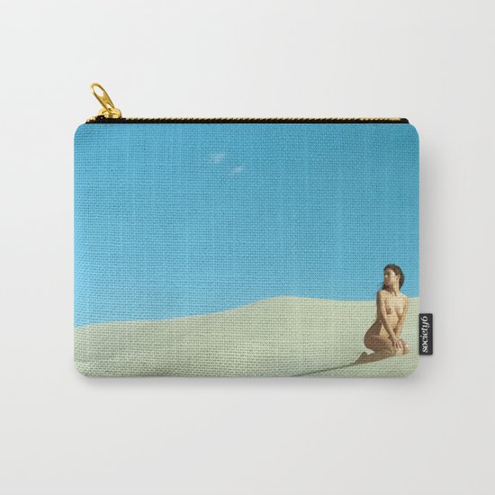 in the still sands of leave Carry-All Pouch
