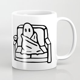 Movie Night Ghost Coffee Mug