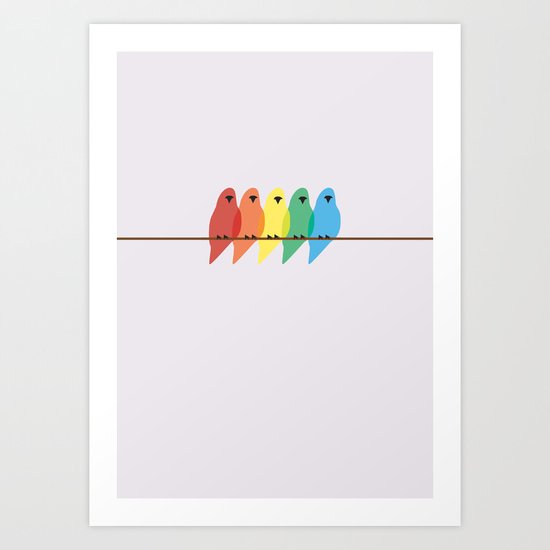 Birds Art Print