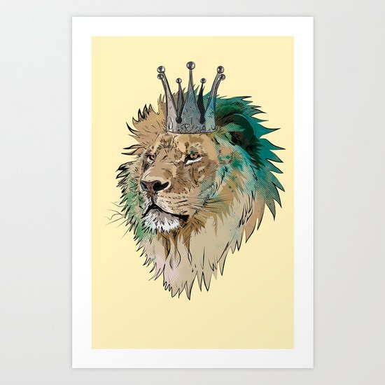 The King Art Print