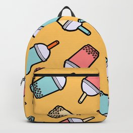 Bubble Tea Pattern Backpack