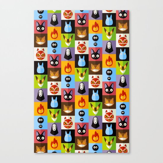 Miyazaki's Canvas Print
