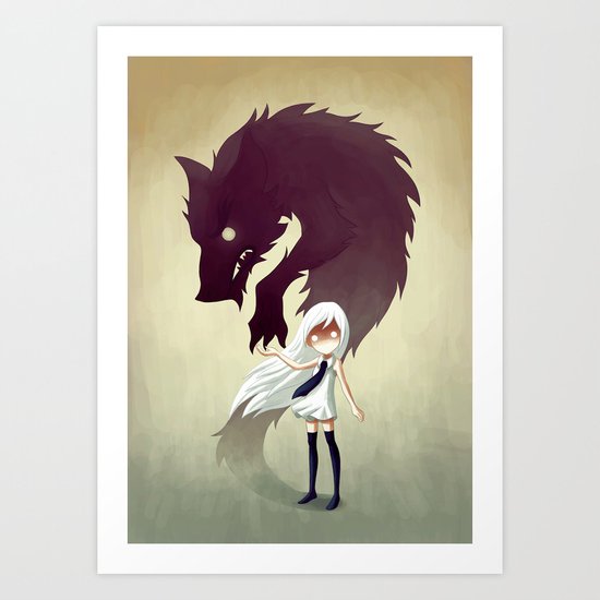 Werewolf Art Print