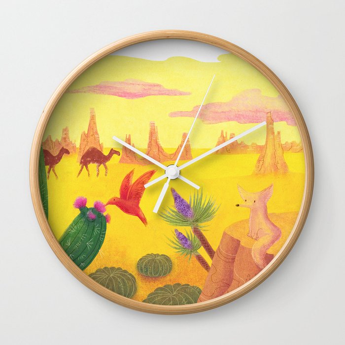 In The Desert Wall Clock