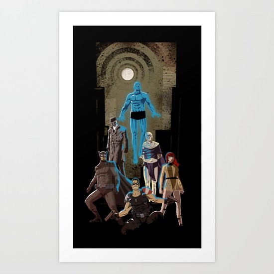 Who watches Art Print