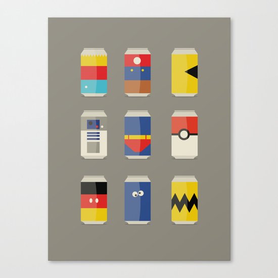 Pop Culture Canvas Print