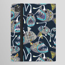 deep sea anglerfish iPad Folio Case
