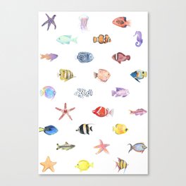 Fish Tales Canvas Print