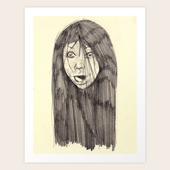 Grudge Art Print