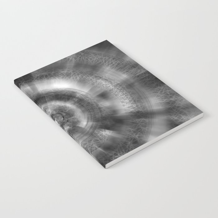 Sound - 36 (spiral of time abstract) Notebook