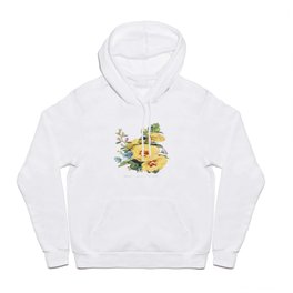 Hollyhock Hepatica and Rest Harrow from The Language of Flowers or Floral Emblems of Thoughts Feelin Hoody | Hepatica, Sabbath, Introspection, Poster, Frame, Language, Illustration, Expression, Painting, Artprint 
