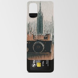 New York City and a vintage camera Android Card Case