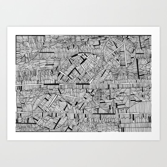 Books Art Print