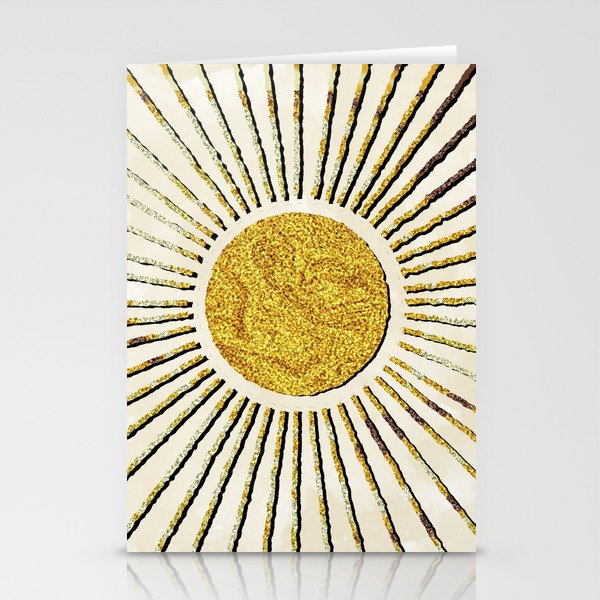 Here Comes The Sun  Stationery Cards
