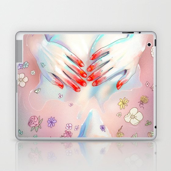 Flower Bath 5 Laptop & iPad Skin