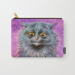 Louis Wain Russian Blue Cat - Carry-All Pouch