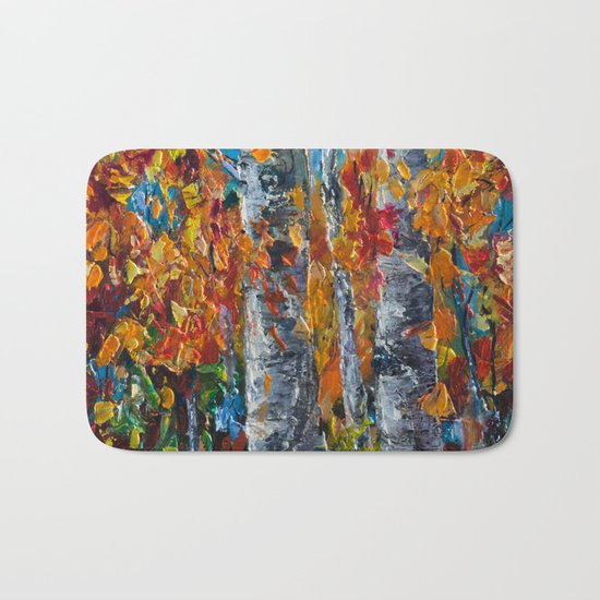 Aspen Trees - 1 Bath Mat