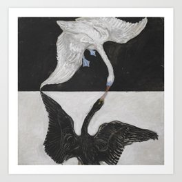 Hilma Af Klint The Swan No. 1 Art Print