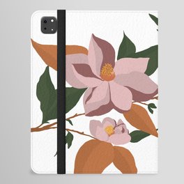 Beautiful Modern Magnolia iPad Folio Case