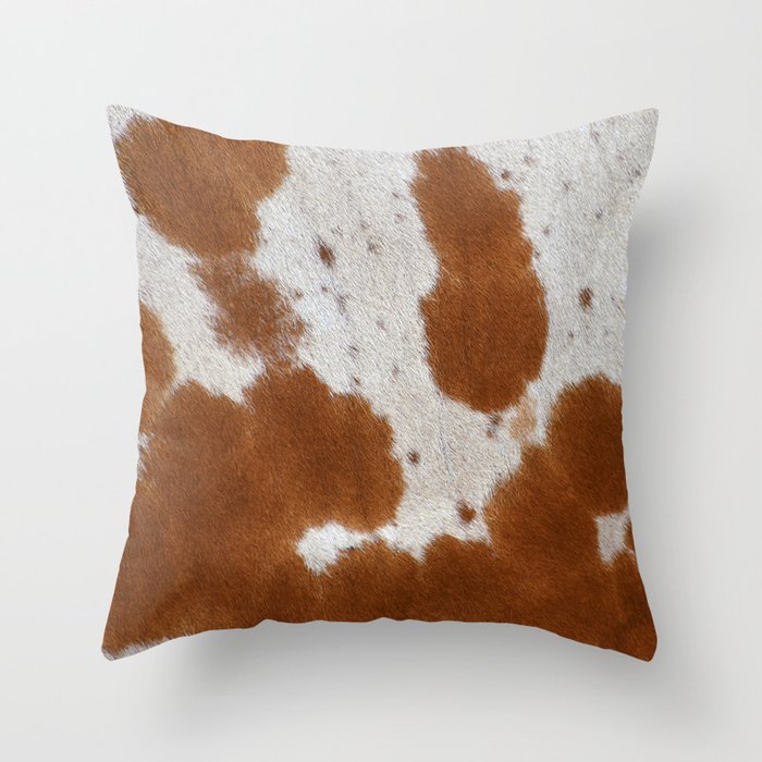 Cowhide [i.2021] Throw Pillow