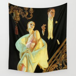 Decadence by J. C. Leyendecker from 1932 Wall Tapestry