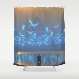 Daze Shower Curtain