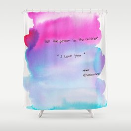 6   | Gentle Reminder Words |190826 | Shower Curtain