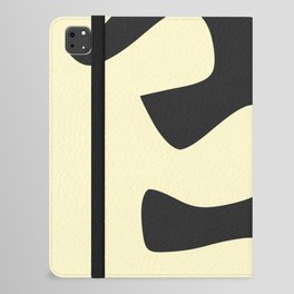 Abstract minimal plant color block 9 iPad Folio Case
