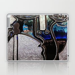 Weird Guy Glass Art Laptop Skin